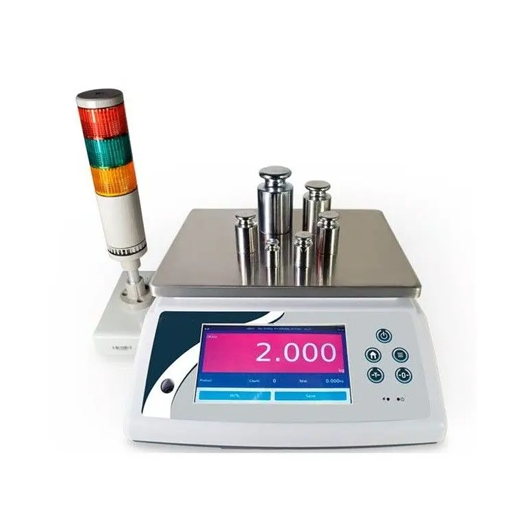 Weight control scale with touch screen and multifunction