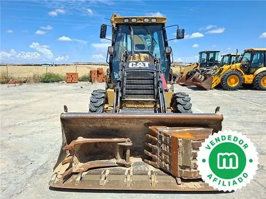 Caterpillar 428D backhoe loader