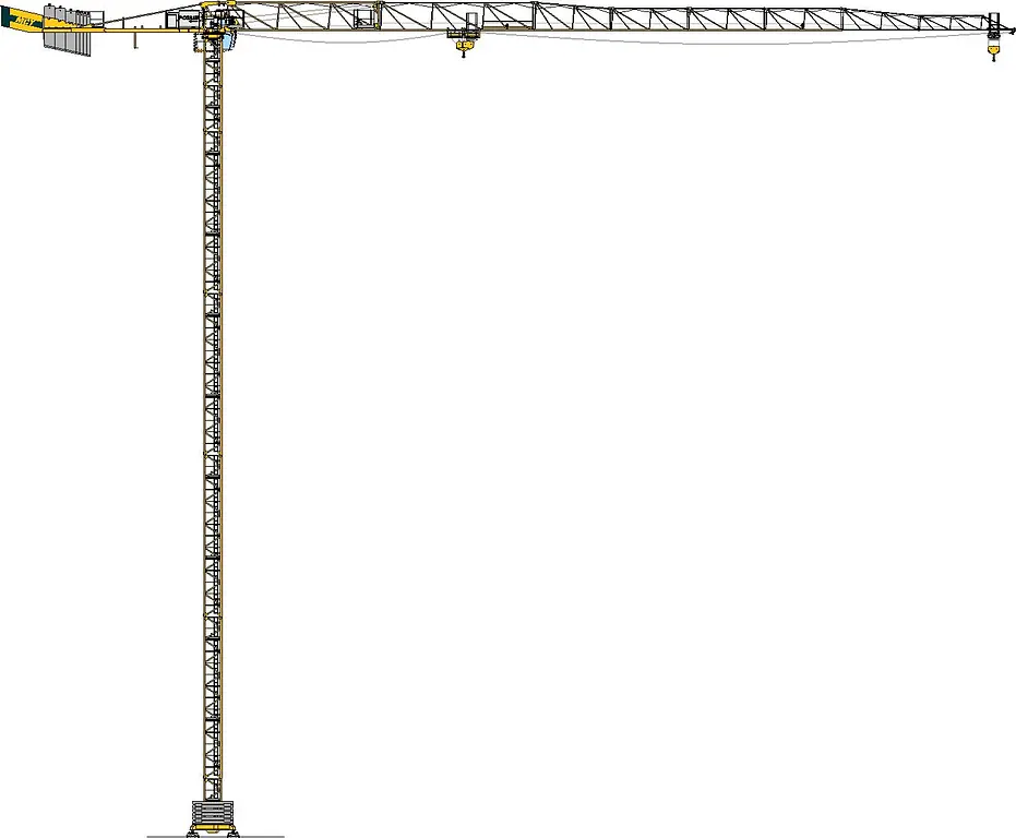 Potain MCT 88 Top-Slewing Cranes