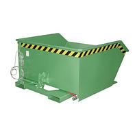 Container of chips, painted, green