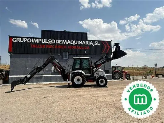 Hidromek HMK 102 B backhoe loader