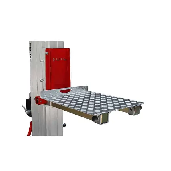 Plataforma de carga de aluminio para elevadores