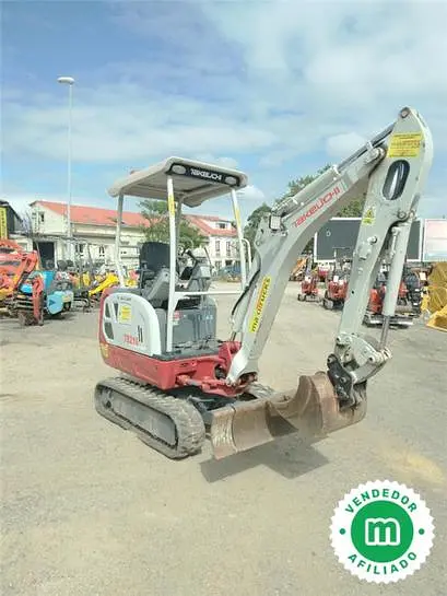 Takeuchi TB216 mini excavator