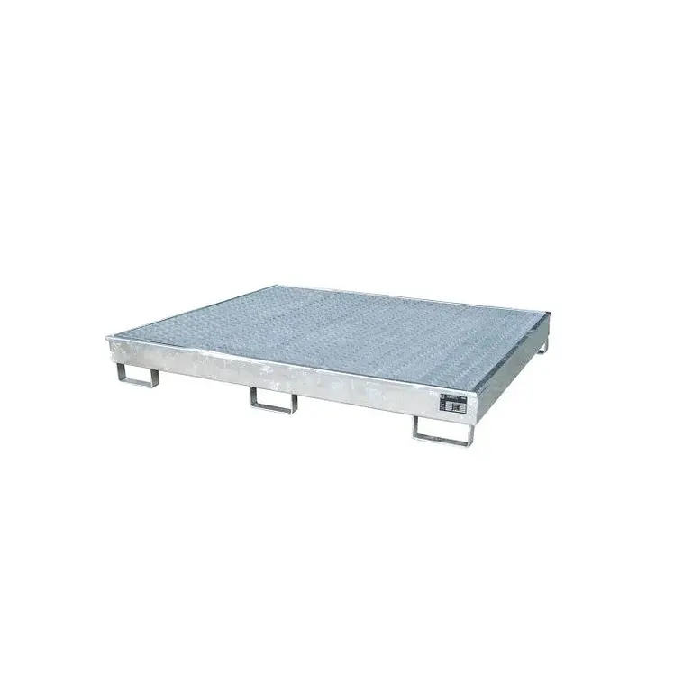 Shelf sink with PE insert, hot galvanized