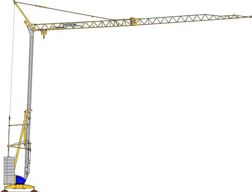 Potain Igo 22 Self-Erecting Cranes