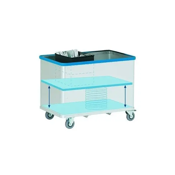 Cart with mobile background