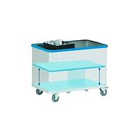 Cart with mobile background