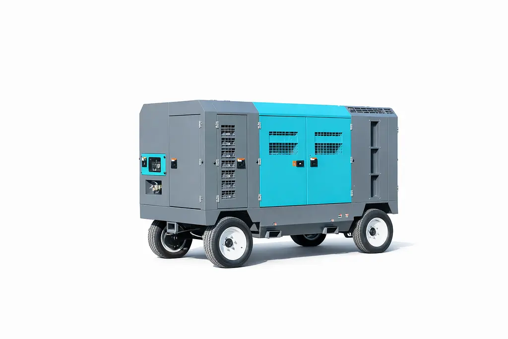 Compresor de aire de tornillo industrial de alta capacidad Cummins 6LTAA8.9