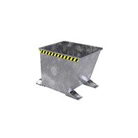 Contenedor basculante, galvanizado en caliente