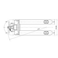 2000kg transparent industrial weighing scale
