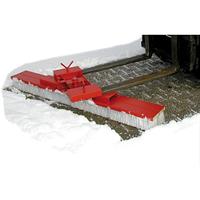 Sweeper brush for forklift 2000x410mm red