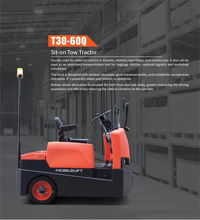NobleLift T30/60Q 3000-6000 kg sit-on tow tractor