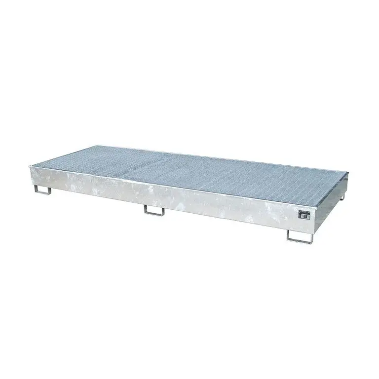 Flood sink with PE insert, hot galvanized