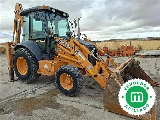 Case 580SR backhoe loader