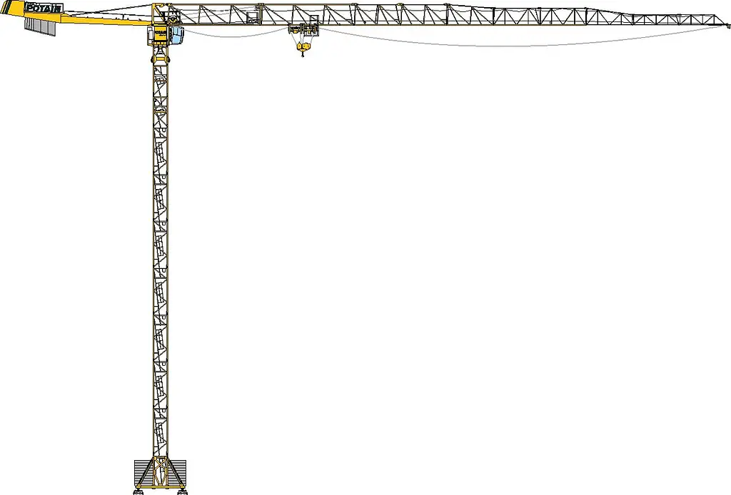 Potain MDT 189 Top-Slewing Cranes