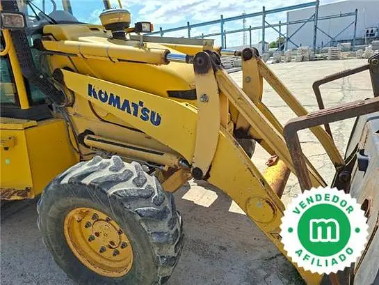 Komatsu WB91 R2 backhoe loader