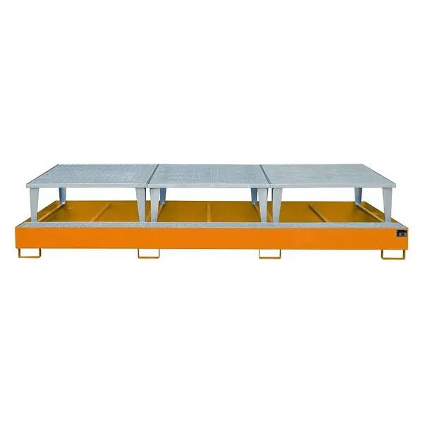 Bandeja colectora, pintada, Amarillo naranja