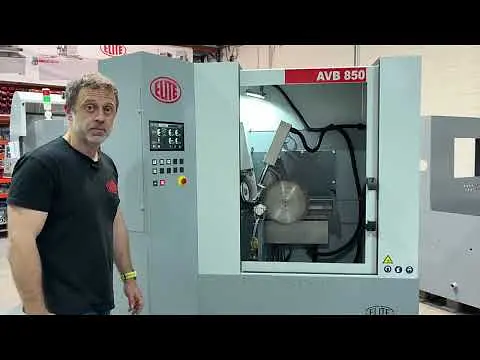 Máquina de afilado de doble rueda Elite AVB 850 para sierras circulares de carburo