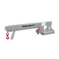 Arms crane extensible, painted, gray mouse
