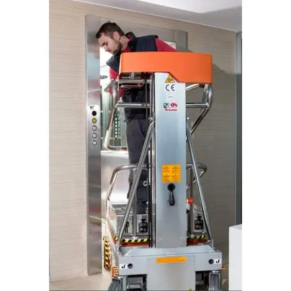 Plataforma Elevadora Pequeña 200kg a 3,1m Elevación