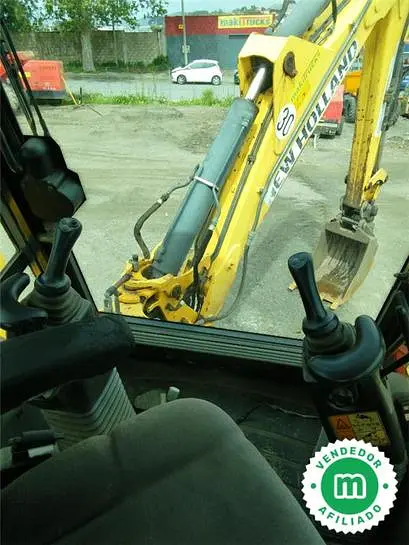 New Holland LB95 backhoe loader