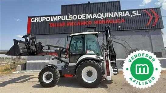 Hidromek HMK 102 B backhoe loader