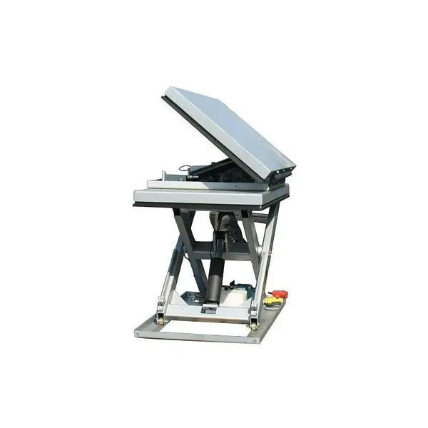 Mesa Elevadora Eléctrica (45º inclinable) 2000kg a 800mm de 1500x1100mm
