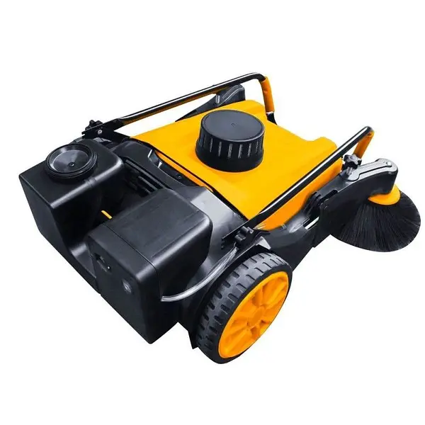 Manual sweeper 980MM 70L with electric water spray
