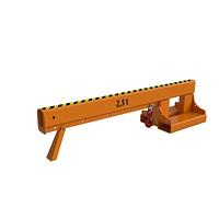 Arms Crane Extensible, painted, Orange Yellow