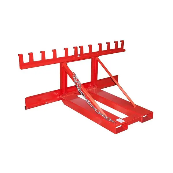 Wheelie Bin Jack, painted, red fire