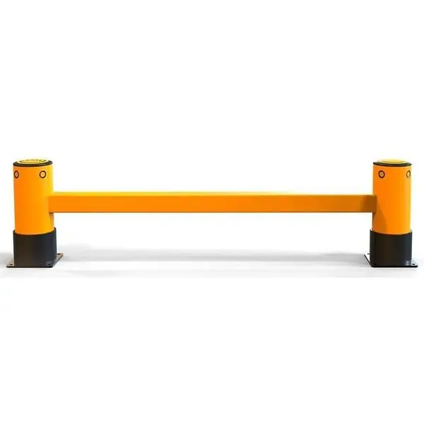 Barrera para estanterías y estanterías 1 riel 2.4M