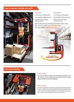1200 kg high level man up order picker - NobleLift OPH12 /12K