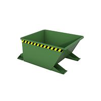 Container Basculante, painted, green