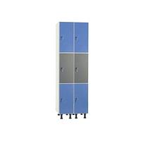 Melamine locker 3 doors