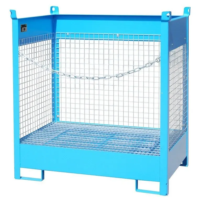 Stackable for drums, lacquer, light blue