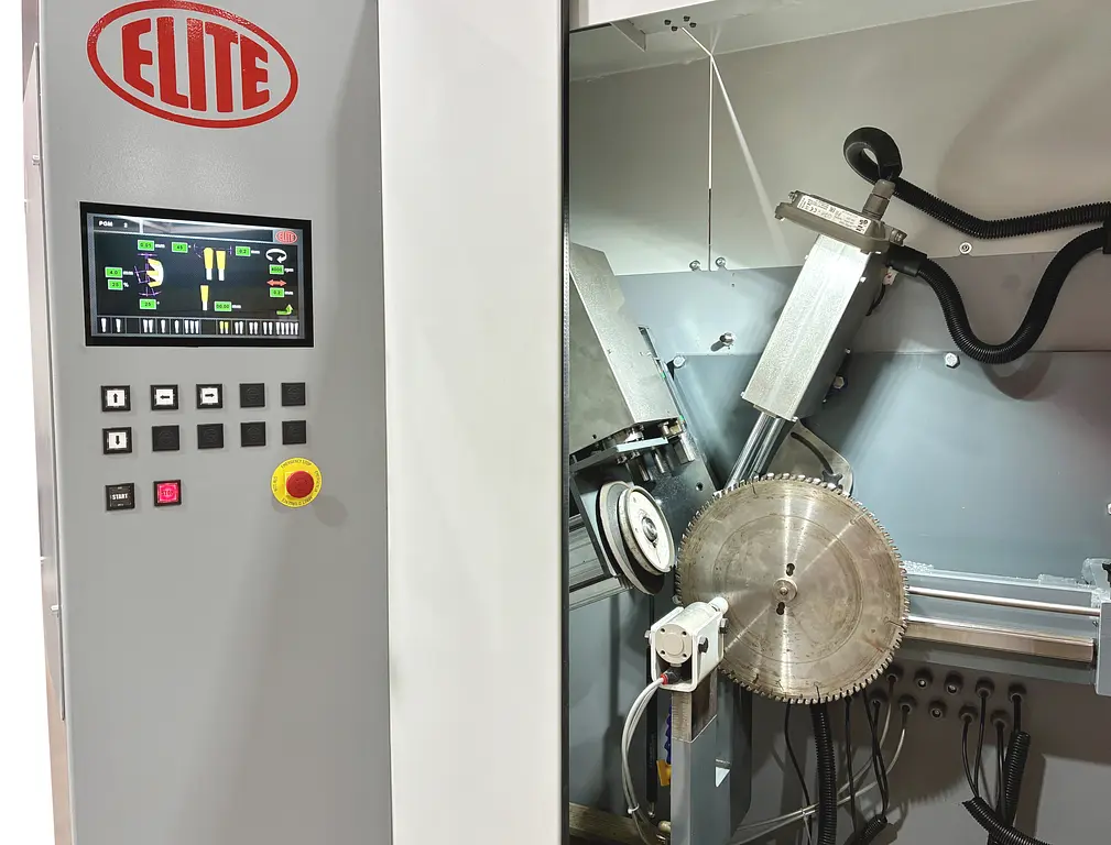 AVB 850 automatic double wheel sharpener for circular saws