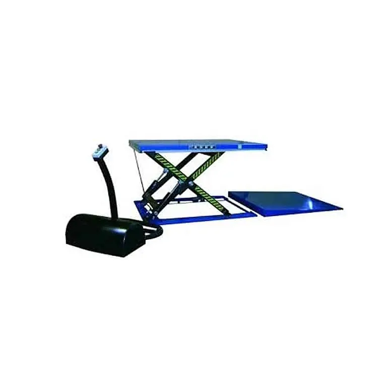Mesa elevadora eléctrica de 2000 kg base 1600x1200 mm