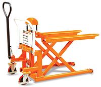 Hu-Lift SL100S and PE100S Mobile Scissor Pallet Truck