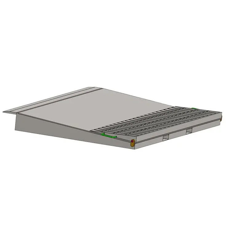 Ramp access to containers 15 ton