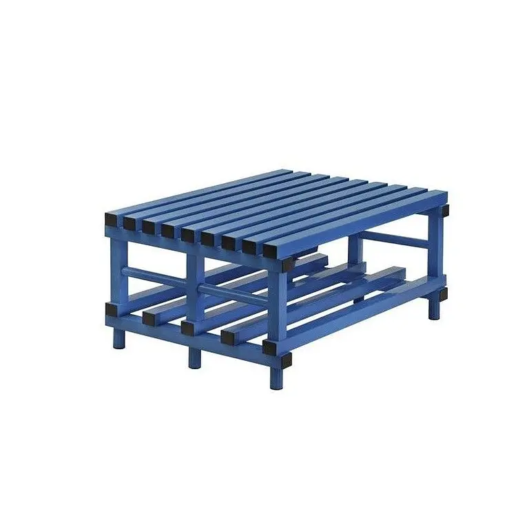 Double PVC bench for wardrobe