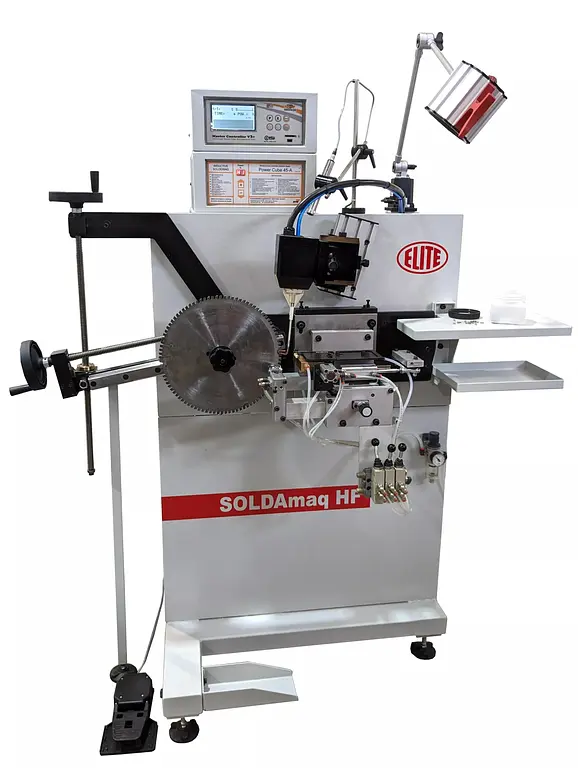 Máquina de soldadura y desoldadura Elite SOLDAmaq HF para sierras circulares TCT