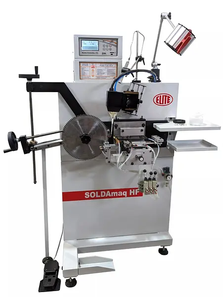 Máquina de soldadura y desoldadura Elite SOLDAmaq HF para sierras circulares TCT