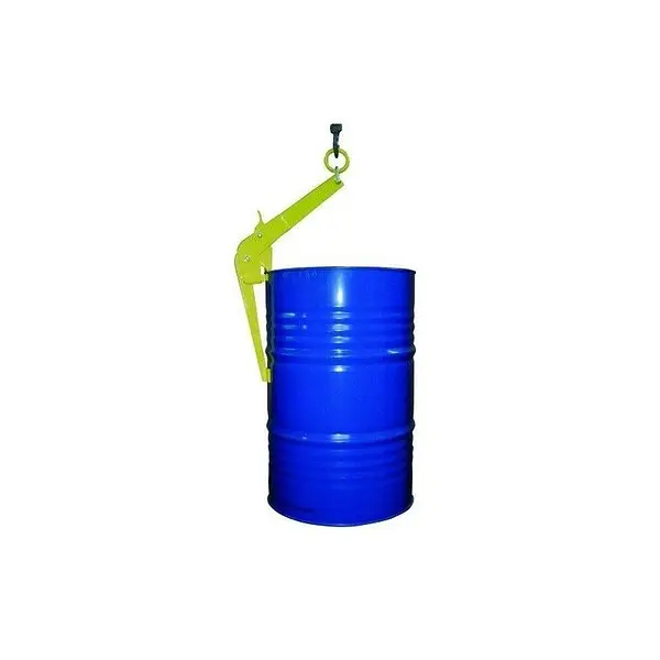 Pinza para elevación vertical de bidones de 200 litros hasta 600 kg