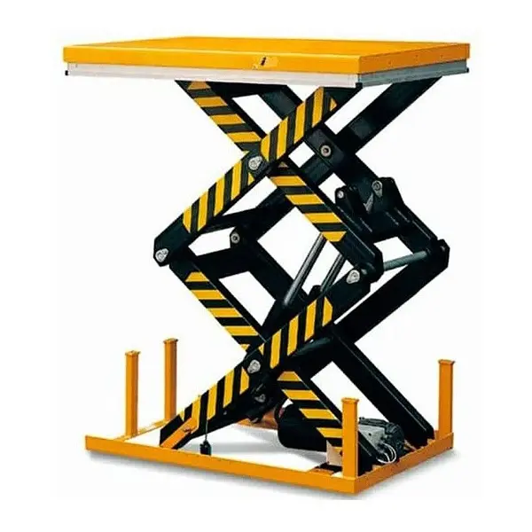Electric lifting table 1000kg to 1780mm from 1300x820mm (double scissors)