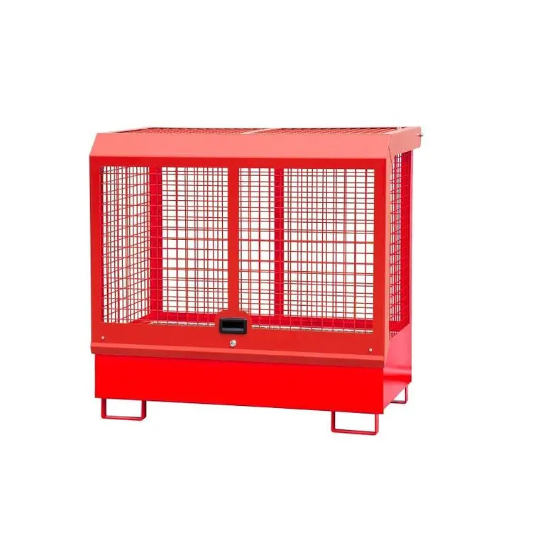 Gas tank, painted, red fire