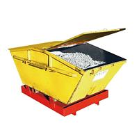 Filling band for containers, painted, Orange yellow