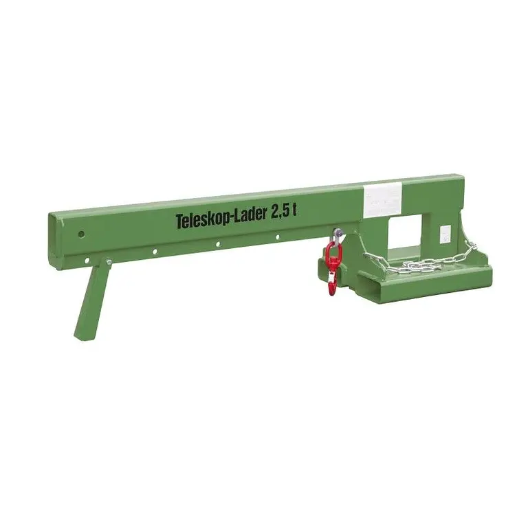 Arms crane extensible painted green