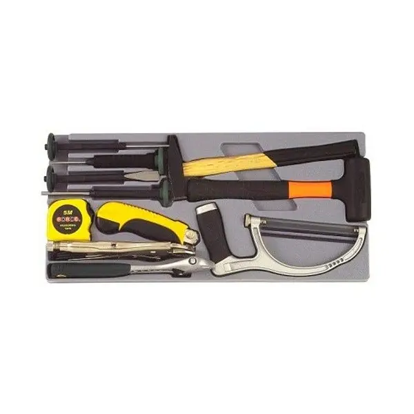 Box of tools with 101 tools and 3 heights