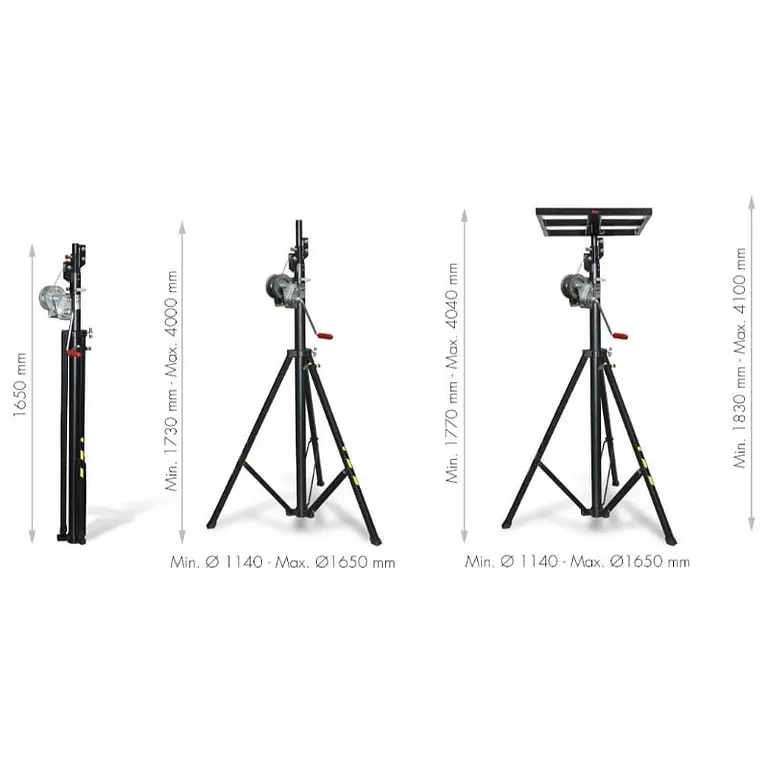 Industrial top load elevator ELC-710 100 kg 4 m
