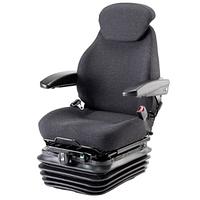 KAB 83 E1 marine seat upholstered in black fabric